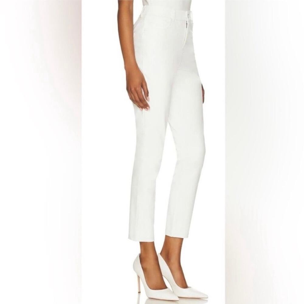 NWT Commando Faux Patent Leather Pants Women's White Size Small